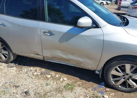 2013 Nissan Pathfinder Platinum from USA, damaged, VIN 5N1AR2MM3DC648550